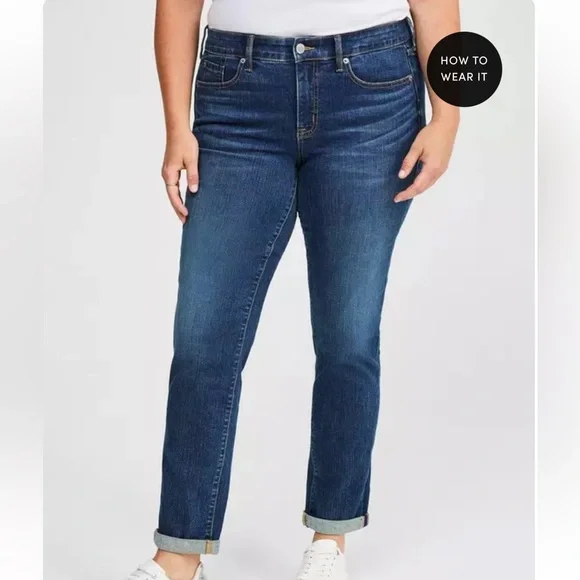 Torrid - Perfect Boyfriend Mid-Rise Jean - Size 18 - Picture 2 of 13